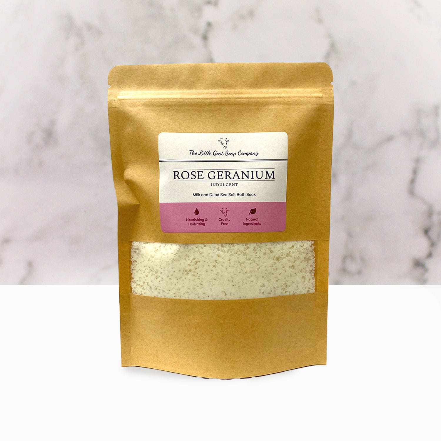 500g Rose Geranium Bath Soak