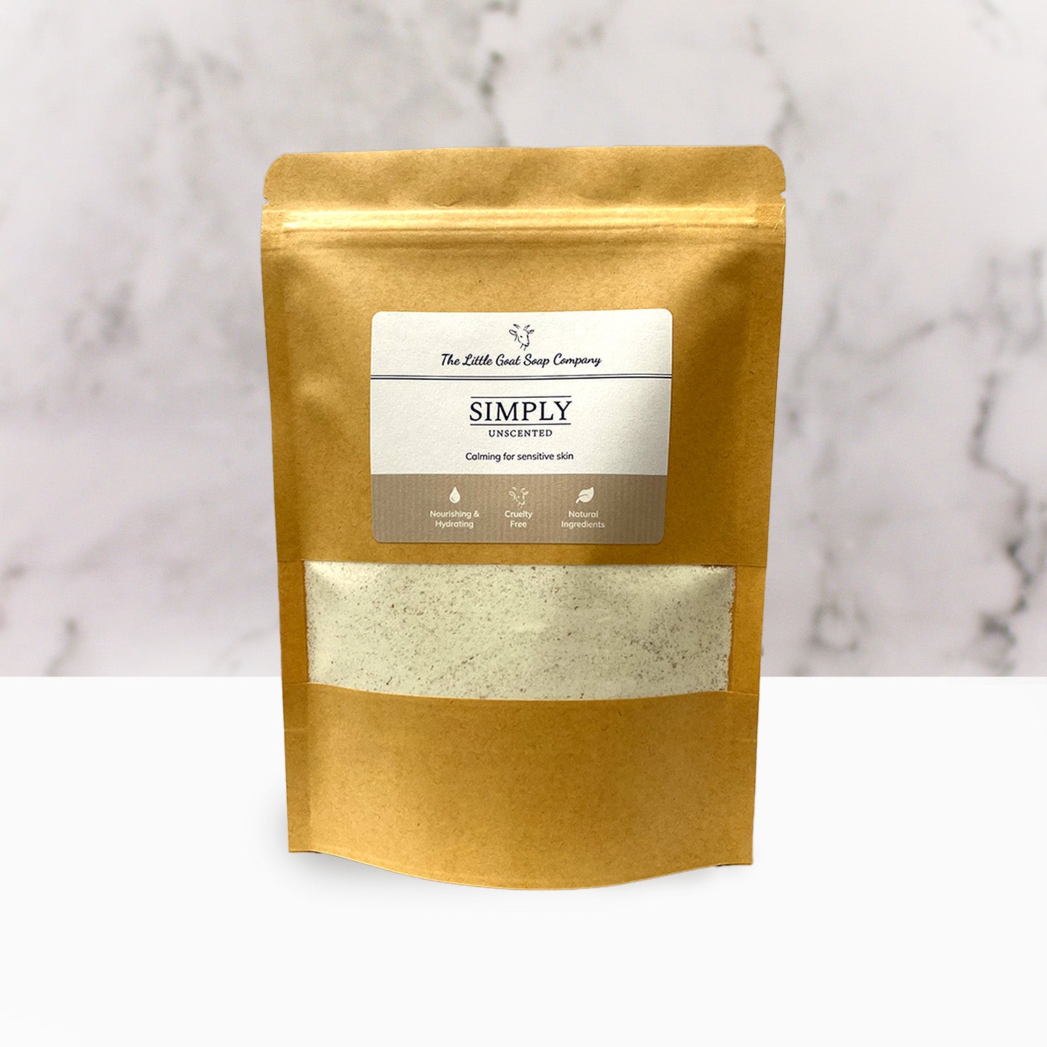 500g Simply Unscented bath soak
