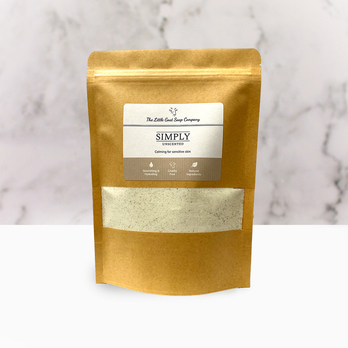 500g Simply Unscented bath soak