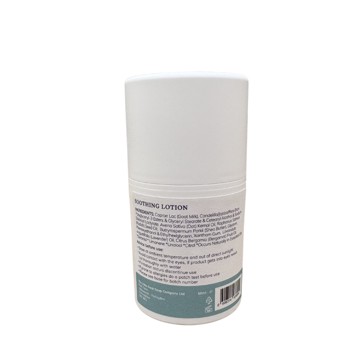 50ml Soothing Lotion Back