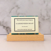 Gardeners Goat Milk Soap bar, 100g, citrus and woody scent for hardworking hands