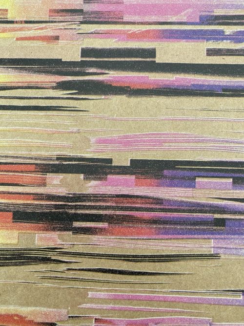 Eco-Striped Giftwrap & Card