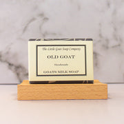 Old Goat Milk Soap bar, 100g, woody citrus scent for mature skin