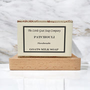 Patchouli Goat Milk Soap bar, 100g, earthy scent, anti-aging and soothing