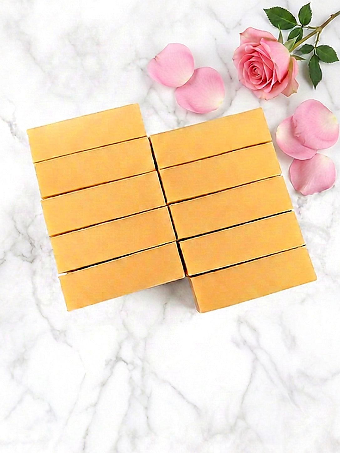 Rose Geranium Naked Soap Bars