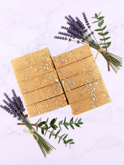 Teatree Lavender & Oatmeal Unwrapped Soap Bars