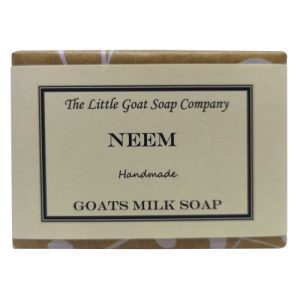 The Little Goat Soap Company Neem Soap Packaging
