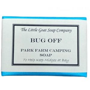 The Little Goat Soap Company Bug Repellent Soap Packaging