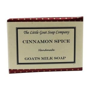 The Little Goat Soap Company Cinnamon Spice Soap Packaging